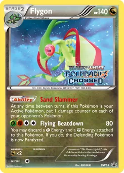 BW Black Star Promos Flygon Pokémon card